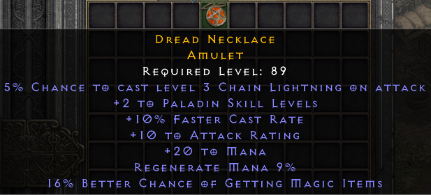 Dread Necklace[ID:1667963038]