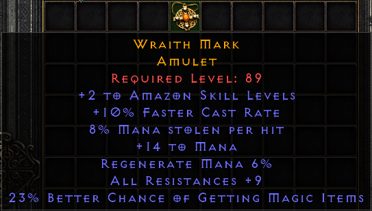 Wraith Mark[ID:1668485727]