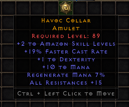 Havoc Collar[ID:1668586328]