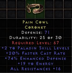 Pain Cowl[ID:1668700945]