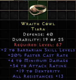 Wraith Cowl[ID:1669132438]