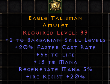 Eagle Talisman[ID:1669165593]