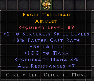 Eagle Talisman[ID:1669466348]