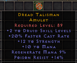 Dread Talisman[ID:1670559651]