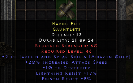 Havoc Fist[ID:1671206844]