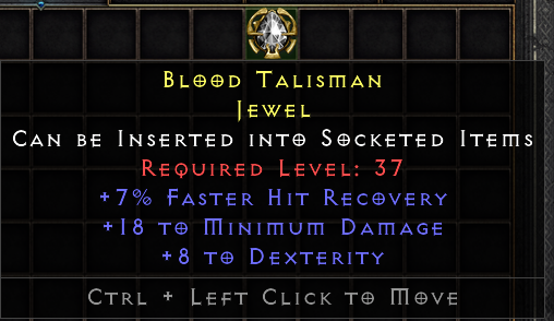 Blood Talisman[ID:1671723821]