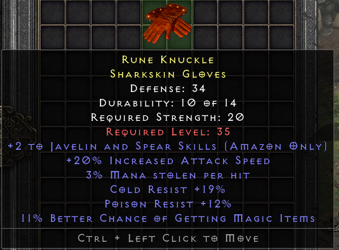 Rune Knuckle[ID:1672643418]