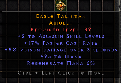 Eagle Talisman[ID:1673140793]