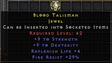 Blood Talisman[ID:1679129696]