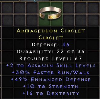 Aritageddon Circlet[ID:1679302824]