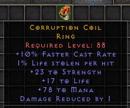 Corruption Coil[ID:1679326151]