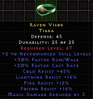 Raven Visor[ID:1679773083]