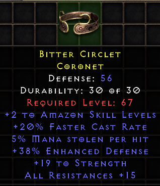 Bitter Circlet[ID:1680839371]