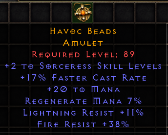 Havoc Beads[ID:1681198051]