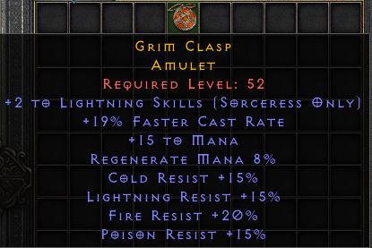 Grim Clasp[ID:1685256926]