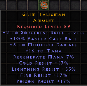 Grim Talisman[ID:1685257277]