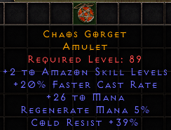 Chaos Gorget[ID:1685388679]