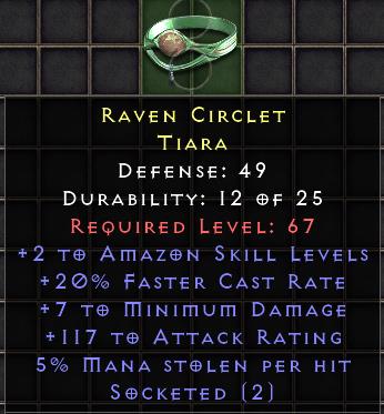 Raven Circlet[ID:17006785516]