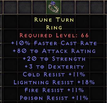 Rune Turn[ID:17011780149]