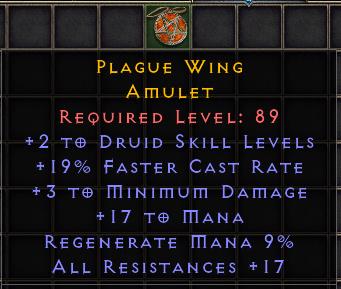 Plague Wing[ID:17019399168]