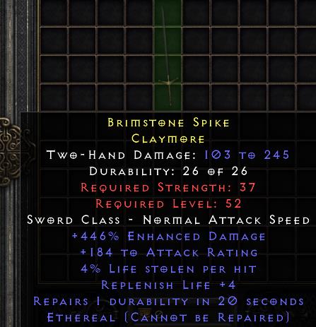 Brimstone Spike[ID:17030495354]