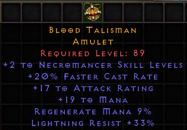 Bloed Talisman[ID:17048394787]