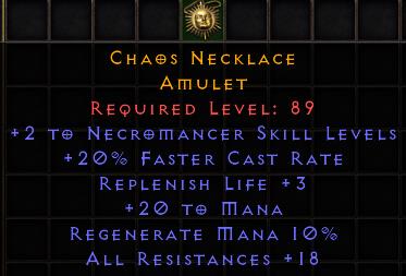 Chaos Necklace[ID:17050413871]