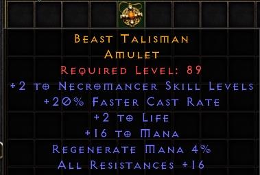 Beast Talisman[ID:17061181552]