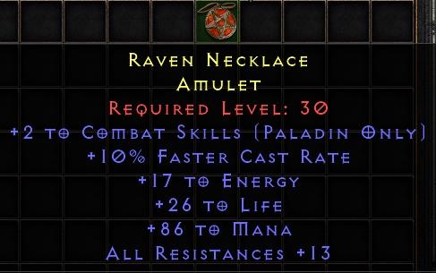 Raven Necklace[ID:17105142287]