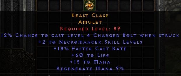 Beast Clasp[ID:17109941343]