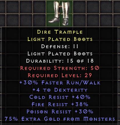 Dire Trample[ID:17118716711]