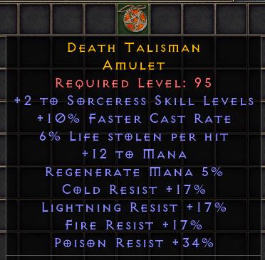 Death Talisman[ID:17120796060]