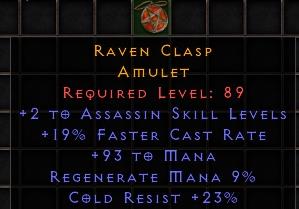 Raven Clasp[ID:17122221485]