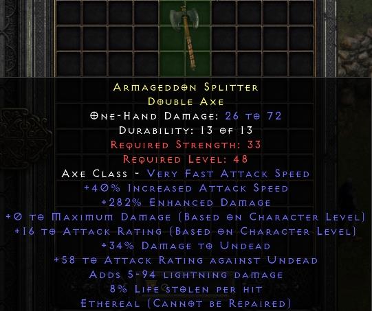 Armageddon Splitter[ID:17122244784]