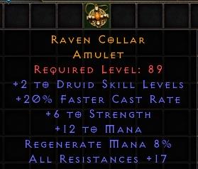 Raven Collar[ID:17129064267]