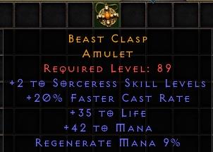 Beast Clasp[ID:17134447964]