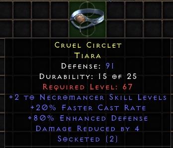 Cruel Circlet[ID:17134457120]