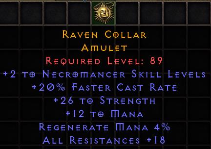 Raven Collar[ID:17138568577]