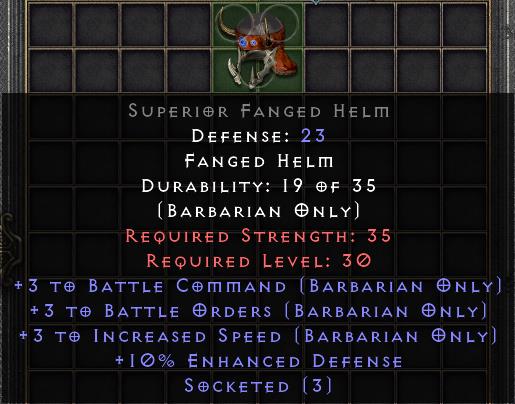 Superior Fanged Helm[ID:17178728554]