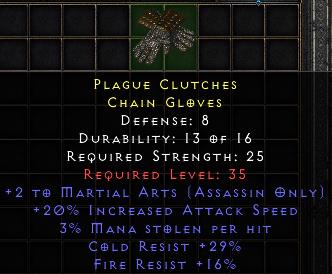 Plague Clutches[ID:17183795590]