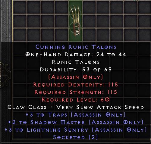 Cunning Runic Talons[ID:17188273760]