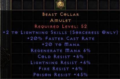 Beast Collar[ID:17215814400]