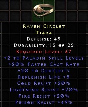 Raven Circlet[ID:17215847399]