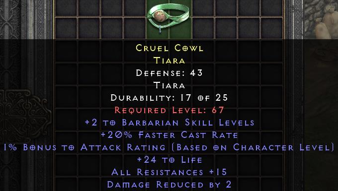 Cruel Cowl[ID:17229732500]