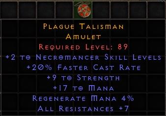 Plague Talisman[ID:17229829900]