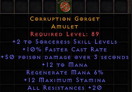 Corruption Gorget[ID:17258905957]