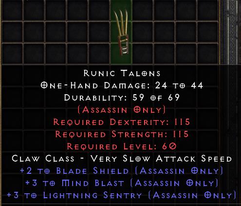 Runic Talons[ID:17297747535]