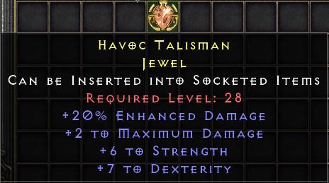 Havoc Talisman[ID:1740679096391]