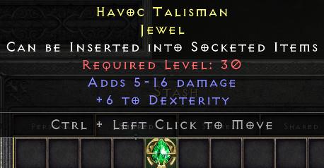 Havoc Talisman[ID:1740679097053]