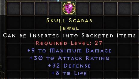 Skull Scarab[ID:1740679102007]